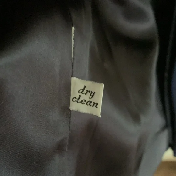 Ladies navy blue Pendleton 100% pure virgin wool coat - Picture 5 of 5